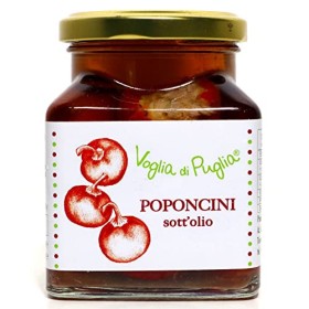 Peperoncini Ripieni Di Tonno E Capperi In Olio Extra Vergine D’oliva 270g