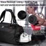 NEWHEY Borsone Palestra Borsa Sportiva con Scomparto per Scarpe Borsa da Viaggio Duffel Bag Uomo Tote Grande Impermeable 40L