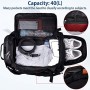 NEWHEY Borsone Palestra Borsa Sportiva con Scomparto per Scarpe Borsa da Viaggio Duffel Bag Uomo Tote Grande Impermeable 40L