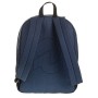 Zaino Invicta Benin S Eco-Material, Blu, 25 Lt, Tasca porta Laptop fino 13'', Scuola & Tempo Libero