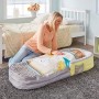 Ready Bed 401CLO Letto Gonfiabile e Sacco a Pelo per Bambini 2 in 1, Grey, 130 x 61 x 23 cm, 60_x_120_cm, poliestere-cotone