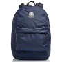 Zaino Reversibile Invicta , Twist Eco-Material, Blu, 2 in 1 in Fantasia e Tinta Unita, Scuola & Tempo Libero