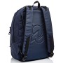 Zaino Reversibile Invicta , Twist Eco-Material, Blu, 2 in 1 in Fantasia e Tinta Unita, Scuola & Tempo Libero