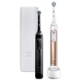 Oral-B Genius X - 20900 Spazzolino Elettrico Ricaricabile, Confezione con Due Spazzolini Dotati di Intelligenza Artificiale, 2 T