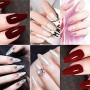 Allenbelle Smalto Semipermanente Smalti Semipermanenti Per Unghie Nail Polish UV LED Gel Unghie(Kit di 6 pcs 7.3ML/pc) 002