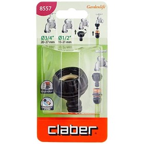 Claber 7724007 Raccordi Rapidi Presa Rubinetto, 1/2-3/4