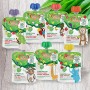 Cuore di Frutta Frullato di Frutta Bio, Mela, Fragola, Uva Rossa e Avena - Confezioni da 90G, 12 Unità