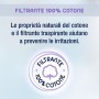 Lines Cotone BIO Assorbenti Ultra Giorno con Ali, PACCO SCORTA, Confezione da 40 Pezzi