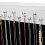 SONGMICS Armadio Armadietto Portagioie Gioielli da Parete con Specchio JBC83W