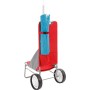 BRUNNER Beach Cart Rosso, Carrello da Spiaggia e Mare