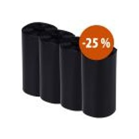 Sacchettini igienici neri - Set %: 8 rotoli (160 sacchetti)