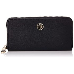 Tommy Hilfiger Honey Large Za Wallet, Portafoglio Donna, Nero (Black), 14x27x40 cm (W x H x L)