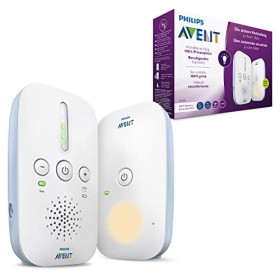 Philips Avent Salute e Controllo SCD503/00 Baby Monitor con Tecnologia DECT Philips, Elimina Interferenze Audio, Portata 330 m, 