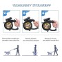 SPLAKS Guinzaglio per Cani, Guinzaglio per Cani Retrattile 8M con Luce e Sacchetti, Adatto per Cani di Media e Grande Taglia, Su