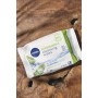 NIVEA Salviettine Struccanti Biodegradabili in confezione da 6 x 25 pezzi, Salviette struccanti con il 100% di fibre vegetali, S