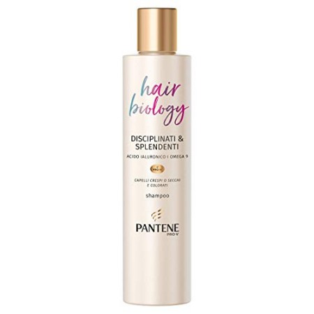 Pantene Hair Biology Disciplinati e Splendenti, Set Composto da Shampoo da 250 ml, Balsamo da 160 ml e Maschera da 160 ml
