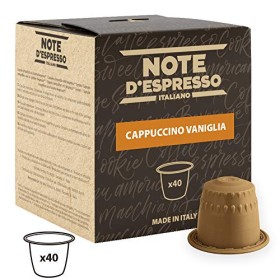 Note D'Espresso Preparato Solubile in Capsule per Bevanda al Gusto - 260 g (40 x 6.5 g) & Preparato Solubile per Bevanda al Gust