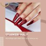 Shelloloh Set di 10 smalti gel UV per unghie, 36 W, lampada UV/LED, per nail art