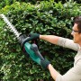 Bosch 0600847G00 AHS 55-26 Tagliasiepi Elettrica, Doppia Lama, 600 W, Nero/Verde/Rosso