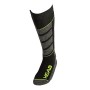 Head V-Shape Kneehigh Ski Socks (2 Pack) Calze da Sci, Nero/Grigio/Giallo, 43/46 (Pacco da 2) Unisex-Adulto