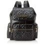 Love Moschino Jc4203pp0a, Zaino Donna, Nero (Black Quilted), 28x34x18 cm (W x H x L)