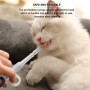 OneBarleycorn - Mangiatoia per Medicine Riutilizzabile, con Punta in Silicone, siringhe e Pillole,Liquido, per Cani, Gatti, Anim