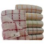 Viterbo Biancheria Set Strofinacci Multiuso da Cucina 6 Pezzi 50x70 Ottima qualità in Cotone (Modello Bellissimo)