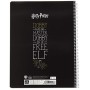 Erik® - Quaderno appunti a quadretti Harry Potter Dobby, perfetto per scuole elementari, medie e superiori, A4, 5x5, microperfo