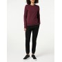 CARE OF by PUMA, Felpa Girocollo da Donna, a Maniche Lunghe in Pille, Rosso (Red), 40, Label: XS