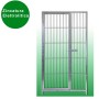 Pannello con Porta in Acciaio Zincatura Elettrolitica Altezza 180 Cm Larghezza cm 100