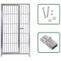 Pannello con Porta in Acciaio Zincatura Elettrolitica Altezza 180 Cm Larghezza cm 100