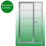 Porta Zincata a Caldo per Recinti Dimensioni Altezza 180 Cm Larghezza cm 100