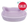 Ciotola in ceramica Trixie a forma di gatto - 250 ml, Ø 12 cm
