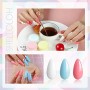 Shelloloh - Set di 10 smalti a LED, 36 W, per manicure e manicure