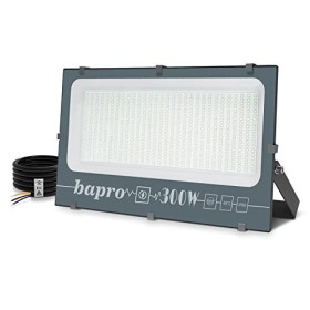 NATUR Faretto 300W Fari LED per Esterno 30000LM Proiettore Moda Leggero, Faro Impermeabile IP66 per Giardino Cortile, Lampada Lu