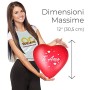 ocballoons Palloncini a Forma di Cuore Rosso Ti Amo 16 PZ San Valentino Festa Evento Cerimonia Decorazione allestimento Romantic