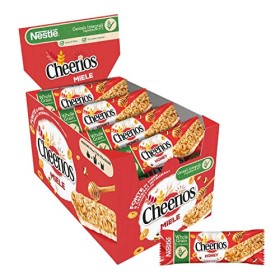 Cheerios Barretta di Cereali Integrali al Miele con Base al Latte, 16 Pezzi
