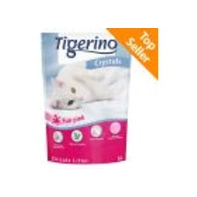 Lettiera colorata Tigerino Crystals Fun - 5 l - blu