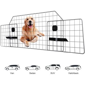 Sailnovo Divisorio per Auto per Cani Griglia Divisoria Universale per Auto