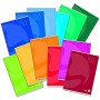 BM 0110597 BeMore Color 80 Quaderno Formato A5, Rigatura 4 mm, Quadretti 4 mm, Carta 80g/mq, Multicolore, Confezione 12 pezzi