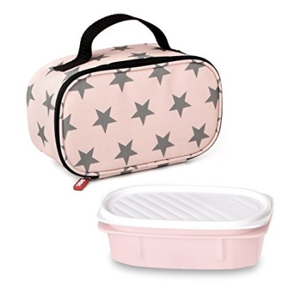 TATAY Urban Food Stars - Borsa Termica Porta Alimenti con contenitori ermetici Inclusi (21,5 x 9 x 12 cm)
