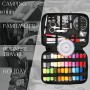 Luxebell Kit da Cucito 92 Kit di Accessori per Cucire Portatile Professionale Completo Set da Cucito Include Trasporto Borsa da 