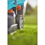 Gardena PowerMax Tosaerba a Batteria Li-18/32, Blu/Nero/Arancione, Larghezza di Taglio: 32 cm, 18 V / 2.6 Ah, Senza Batteria
