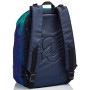Zaino Reversibile Invicta , Twist Eco-Material, Blu, 2 in 1 in Fantasia e Tinta Unita, Scuola & Tempo Libero