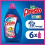 Bio Presto Liquido Color Detersivo Lavatrice per Capi Colorati, 6 x 19 Lavaggi