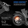 besrey Monopattino Big Wheel Kick Scooter con Doppia Sospensione, Pieghevole e Altezza Regolabile Urban Scooter per Adulti e Bam
