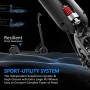 besrey Monopattino Big Wheel Kick Scooter con Doppia Sospensione, Pieghevole e Altezza Regolabile Urban Scooter per Adulti e Bam