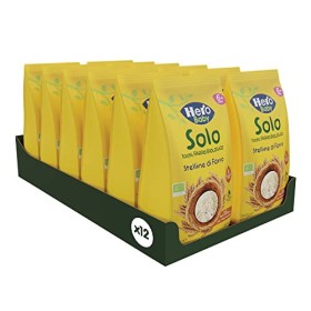 Hero Solo Pastina di Farro, 100% Biologico, Arricchita con Vitamina B1, senza conservanti, Coltivazione e Molitura del Farro in 