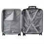 Cabin Max Velocity Trolley Rigido Cabin Size Leggero | Valigia con 4 Ruote in ABS Resistente 55x40x20 con Zip ESPANDIBILE a 55x4