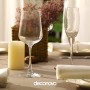 Deconovo Tovaglia Rettangolare Impermeabile Antimacchia in Tessuto Aspetto Lino per Tavolo 140x300cm Taupe
